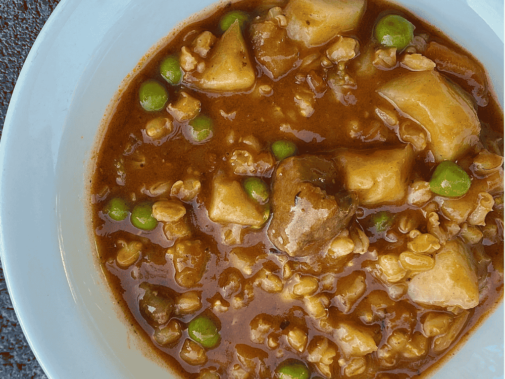 Beef and Barley Bowl