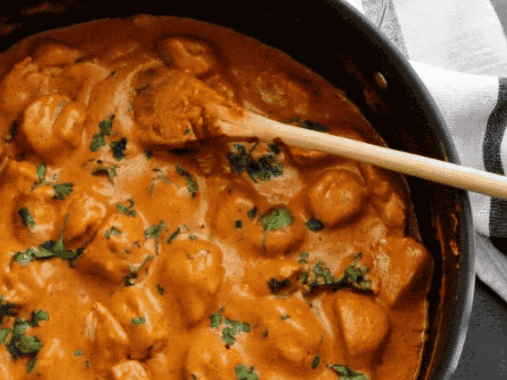 Butter Chicken with Rice